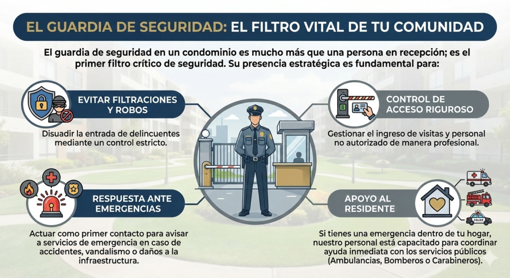 guardias de seguridad y control de ingresos , filtro riguroso