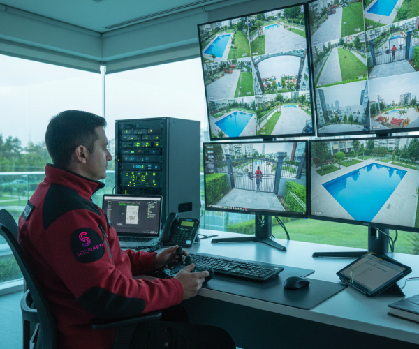 Guardias de seguridad certificados y la inteligencia artificial las 24 horas